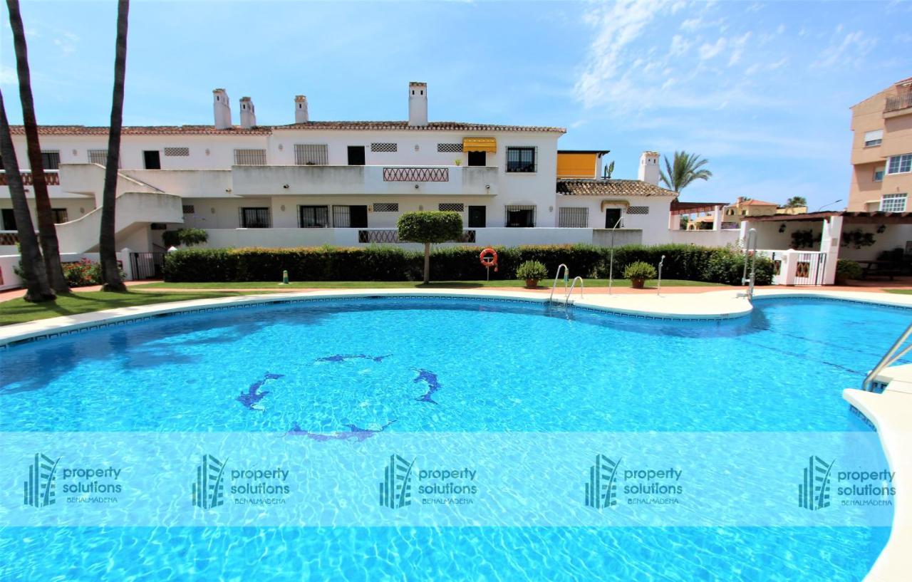 ベナルマデナPueblo Del Parque 3 - Terraza Soleada Con Jardin - Piscina Y Playa - Urbanizacion Tranquilaアパートメント エクステリア 写真