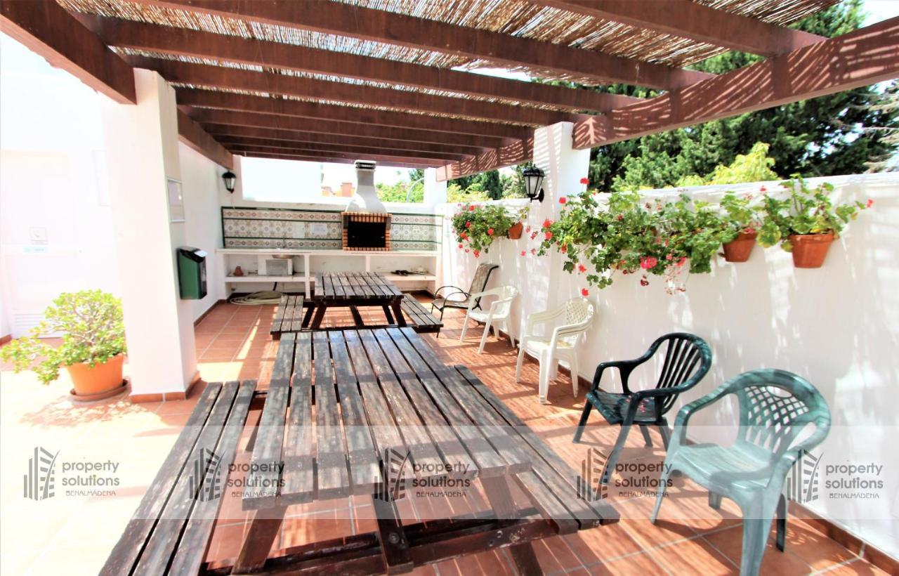 ベナルマデナPueblo Del Parque 3 - Terraza Soleada Con Jardin - Piscina Y Playa - Urbanizacion Tranquilaアパートメント エクステリア 写真