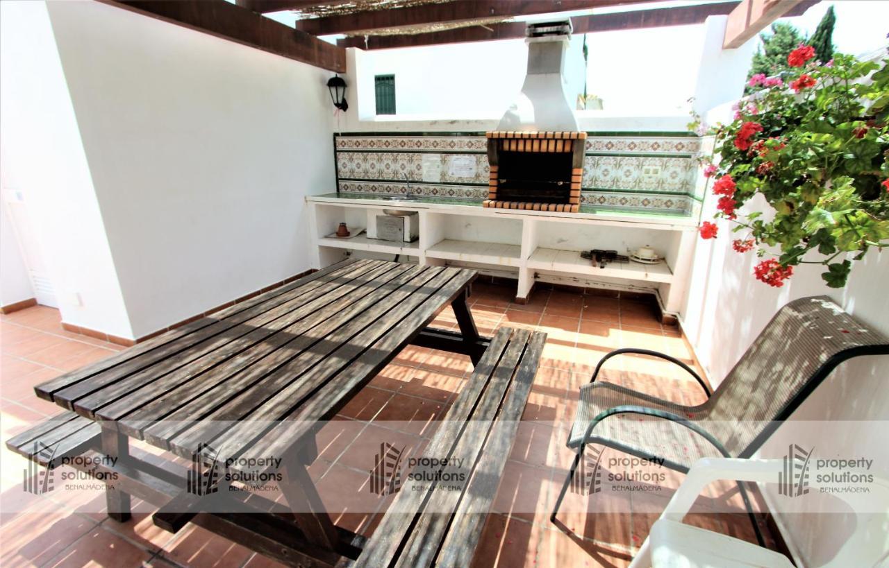 ベナルマデナPueblo Del Parque 3 - Terraza Soleada Con Jardin - Piscina Y Playa - Urbanizacion Tranquilaアパートメント エクステリア 写真