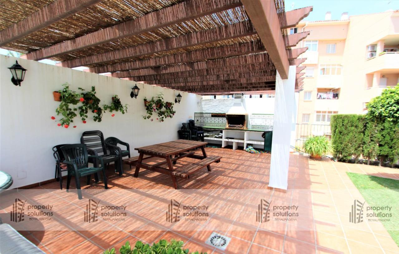 ベナルマデナPueblo Del Parque 3 - Terraza Soleada Con Jardin - Piscina Y Playa - Urbanizacion Tranquilaアパートメント エクステリア 写真